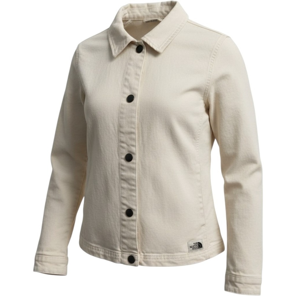 The North Face Womens Berkeley Utility Jacket Raw Undyed Canvas NF0A4AG9LE7 L